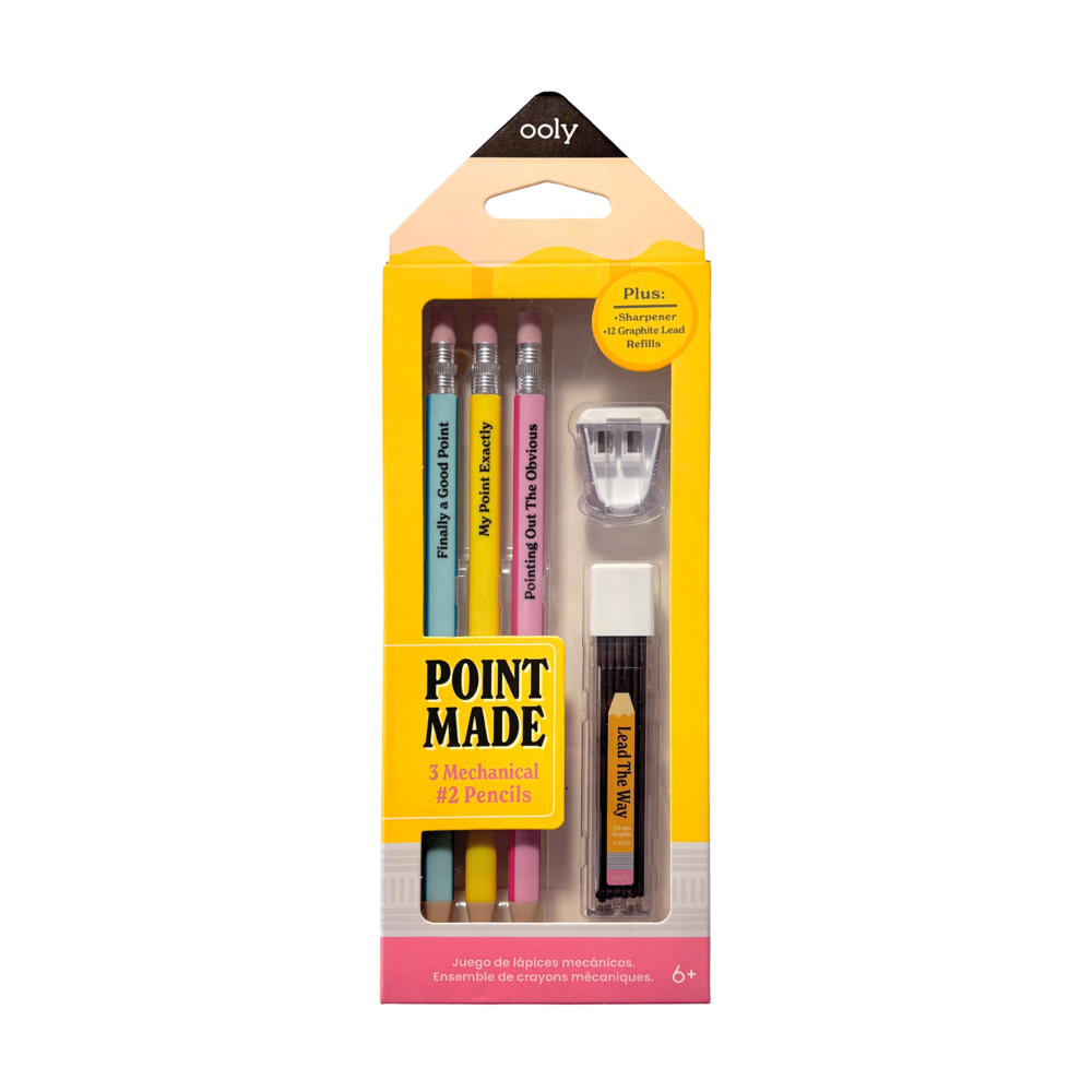 Point Made: Mechanical Graphite Pencils (5 PC Set)