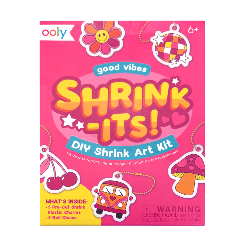 Mini Shrink-Its!: D.I.Y. Shrink Art Kit - Good Vibes