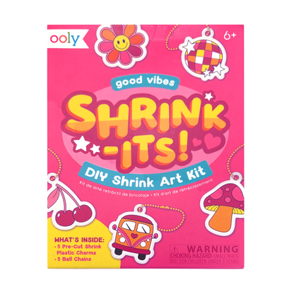 Mini Shrink-Its!: D.I.Y. Shrink Art Kit - Good Vibes