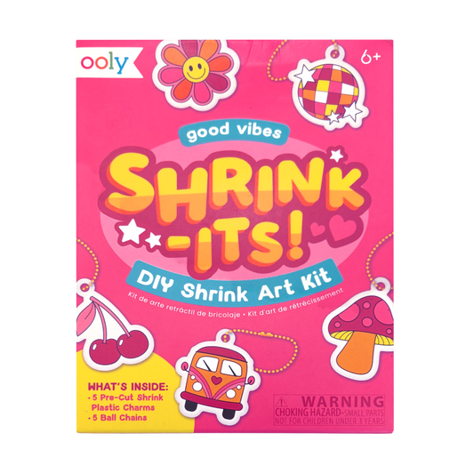 Mini Shrink-Its!: D.I.Y. Shrink Art Kit - Good Vibes