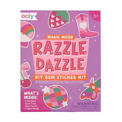 Mini Razzle Dazzle: D.I.Y. Gem Sticker Kit - Magic Mood