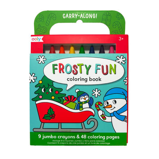 Carry-Along: Coloring Book Set - Frosty Fun (10 PC Set)