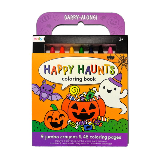 Carry-Along: Coloring Book Set - Happy Haunts (10 PC Set)