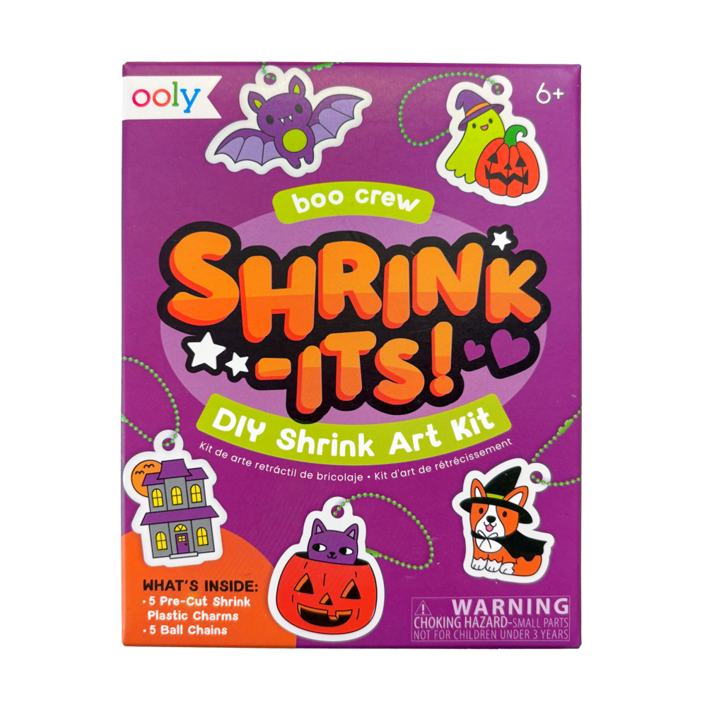 Mini Shrink-Its!: D.I.Y. Shrink Art Kit - Boo Crew