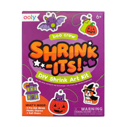 Mini Shrink-Its!: D.I.Y. Shrink Art Kit - Boo Crew