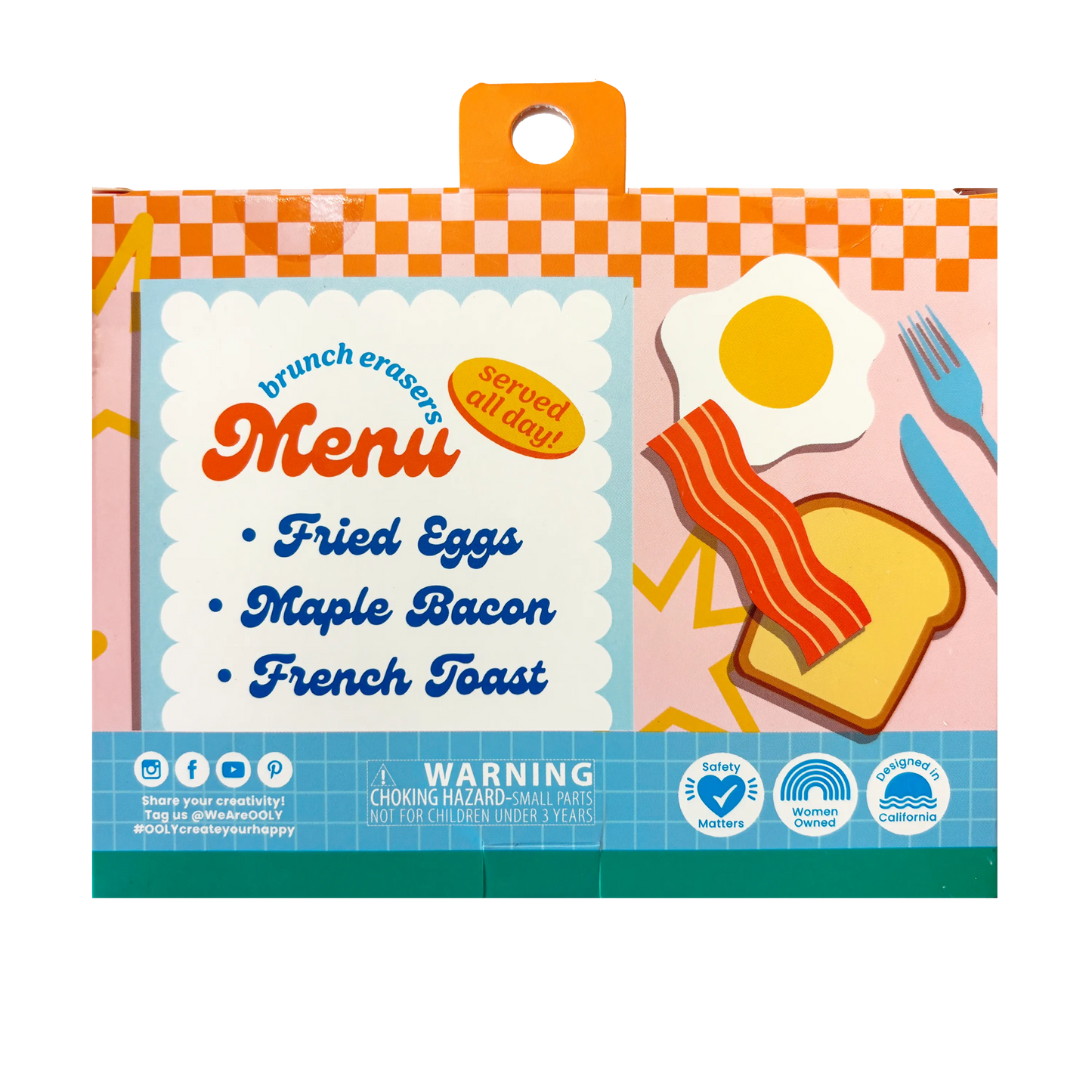 Brunch Bunch Erasers (Set of 6)
