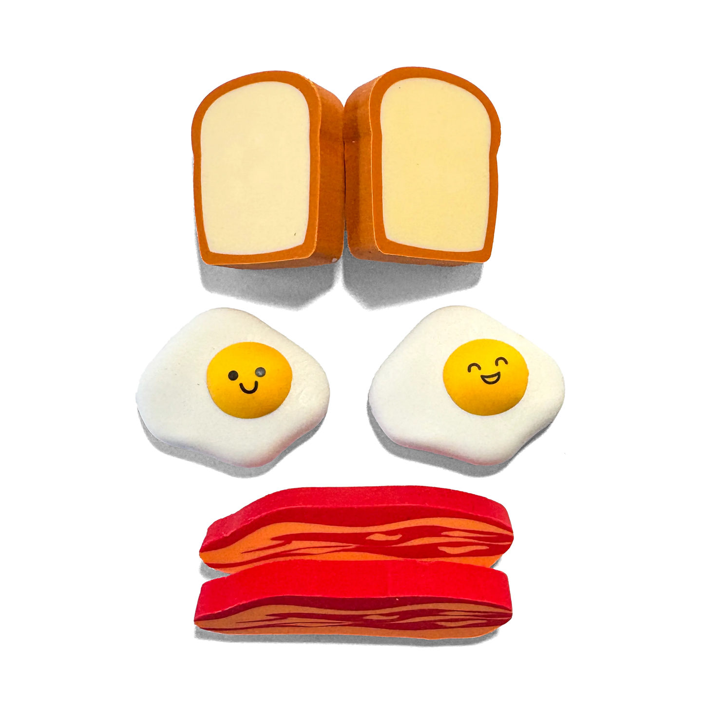 Brunch Bunch Erasers (Set of 6)