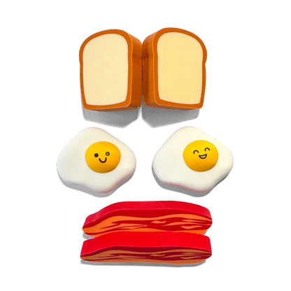 Brunch Bunch Erasers (Set of 6)