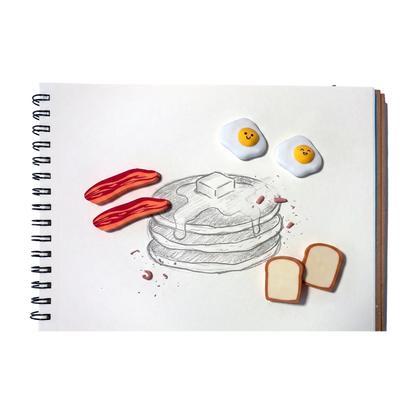 Brunch Bunch Erasers (Set of 6)