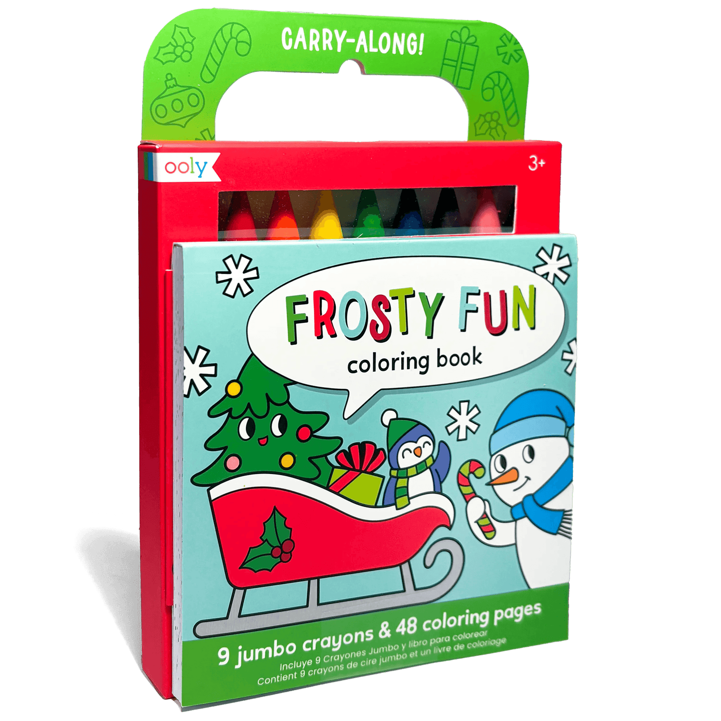 Carry-Along: Coloring Book Set - Frosty Fun (10 PC Set)
