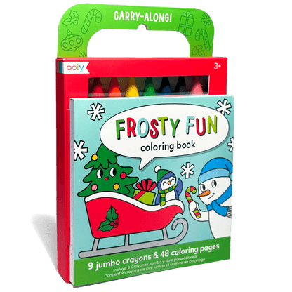 Carry-Along: Coloring Book Set - Frosty Fun (10 PC Set)