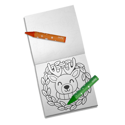 Carry-Along: Coloring Book Set - Frosty Fun (10 PC Set)
