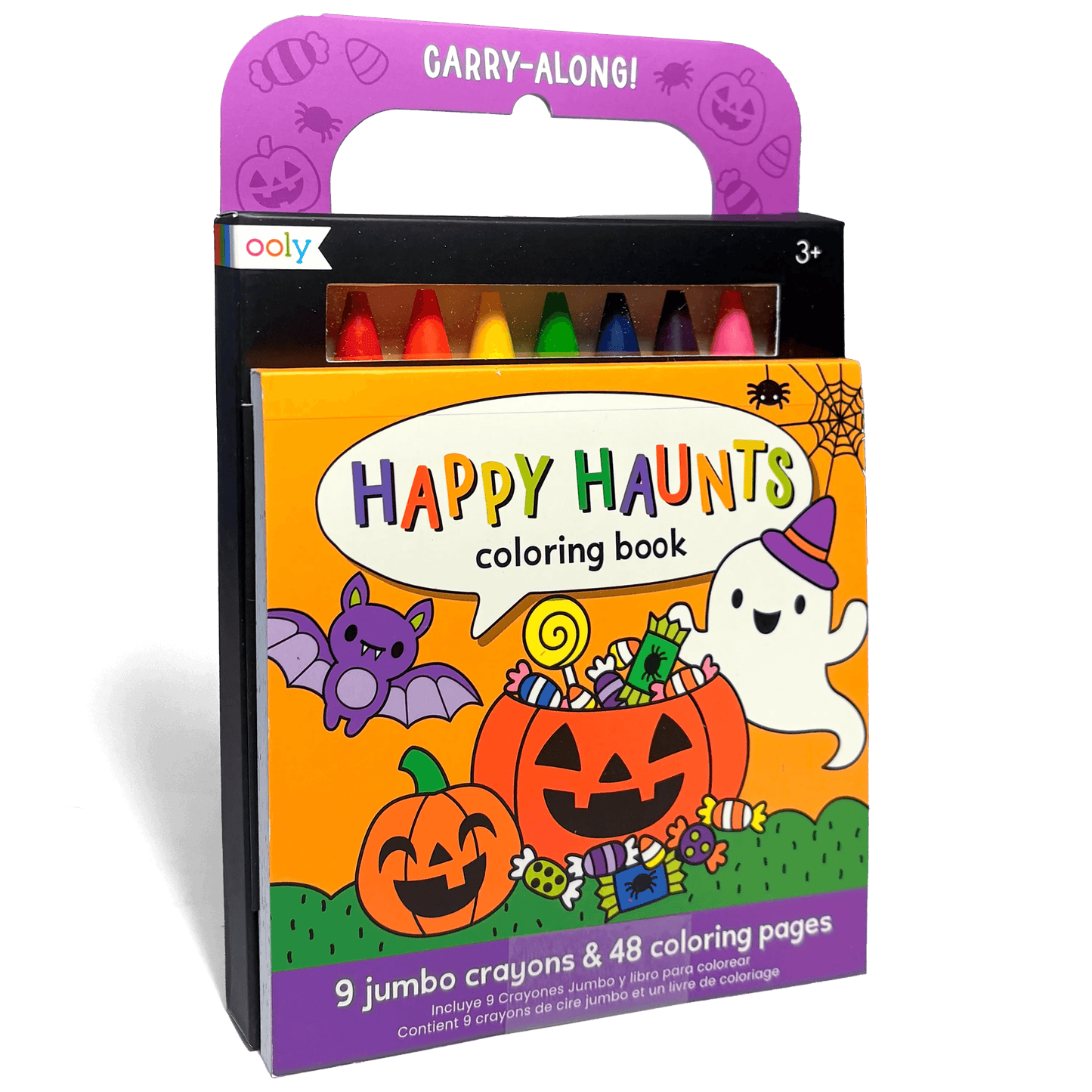 Carry-Along: Coloring Book Set - Happy Haunts (10 PC Set)