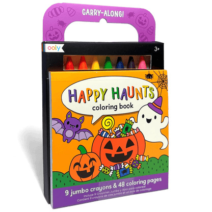 Carry-Along: Coloring Book Set - Happy Haunts (10 PC Set)