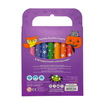 Carry-Along: Coloring Book Set - Happy Haunts (10 PC Set)