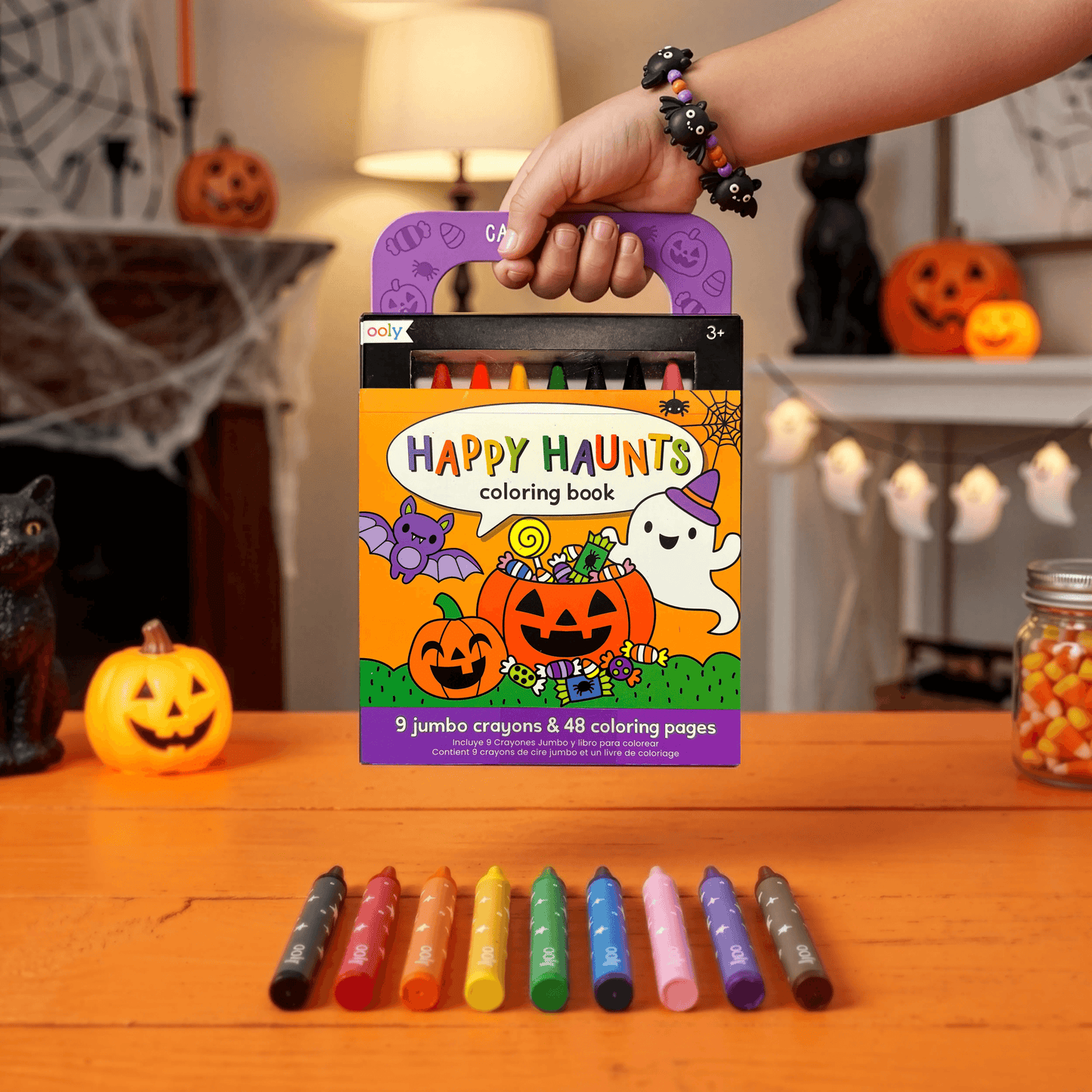 Carry-Along: Coloring Book Set - Happy Haunts (10 PC Set)