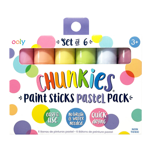OOLY Chunkies Paint Sticks Pastel in packaging