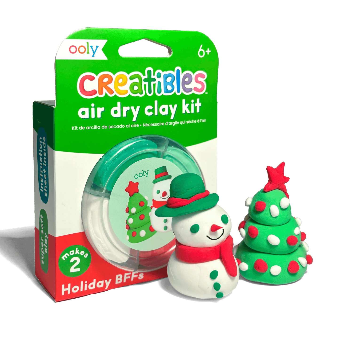 Creatibles: Air Dry Clay BFFs Kit - Holiday BFFs