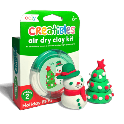 Creatibles: Air Dry Clay BFFs Kit - Holiday BFFs