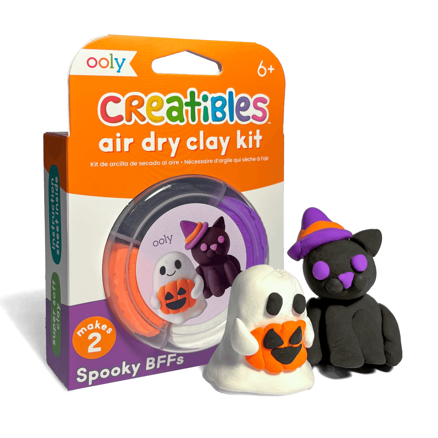 Creatibles: Air Dry Clay BFFs Kit - Spooky BFFs