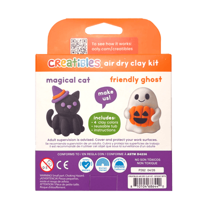 Creatibles: Air Dry Clay BFFs Kit - Spooky BFFs