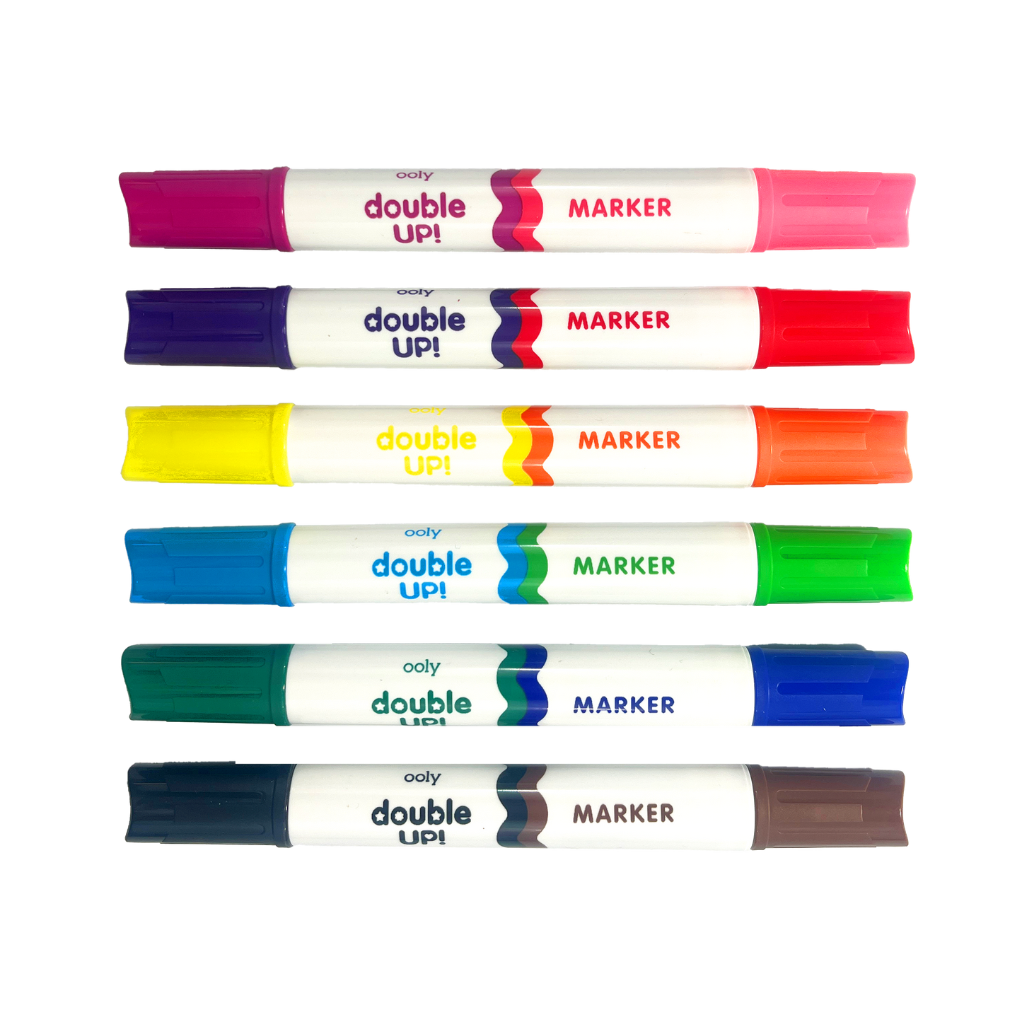 Double Up! Double-Ended Markers out of packaging