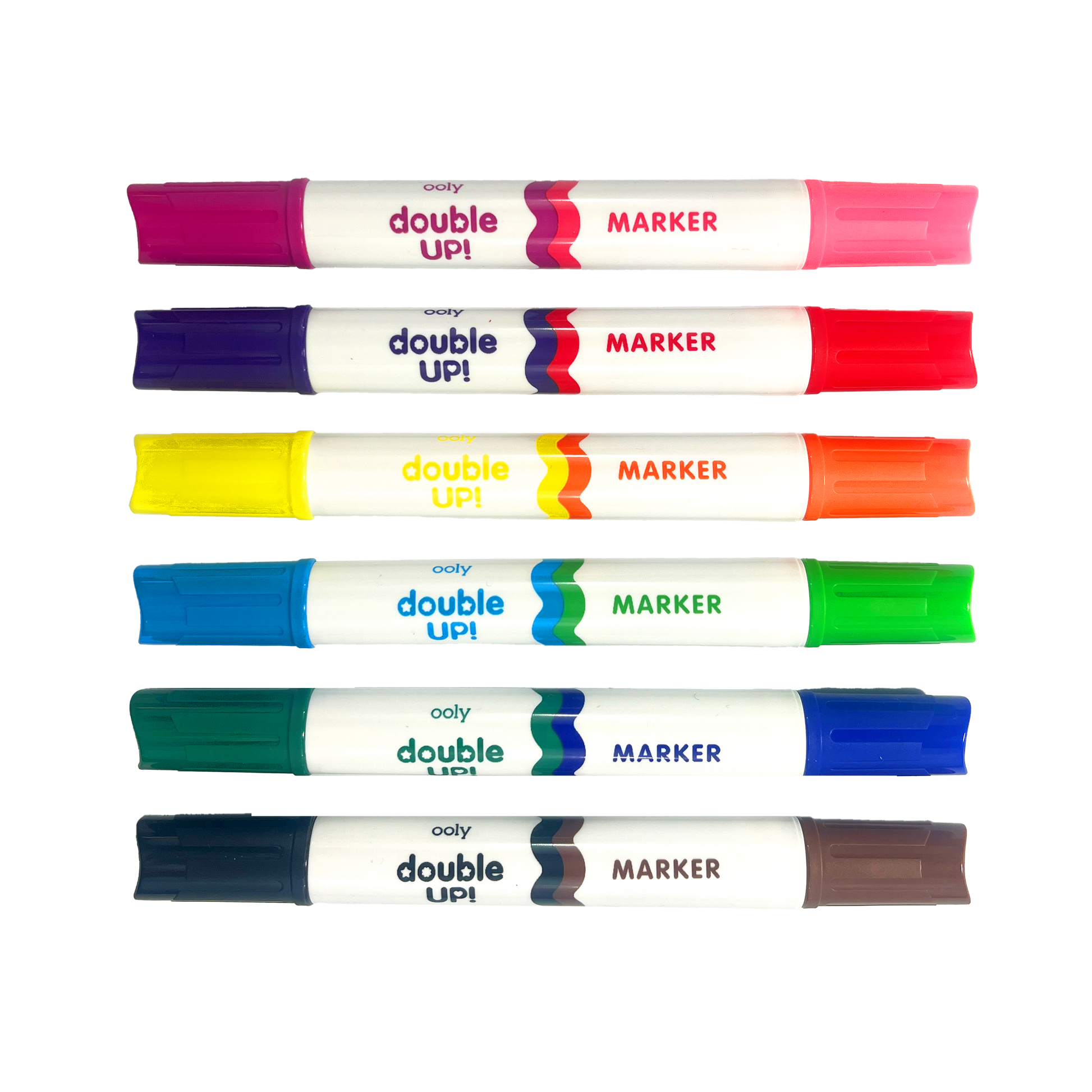 Double Up! Double-Ended Markers out of packaging