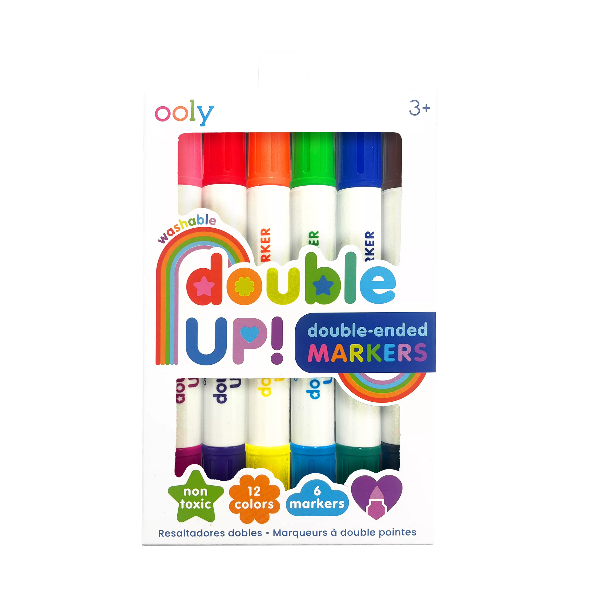 Double Up! Double-Ended Markers front of packaging