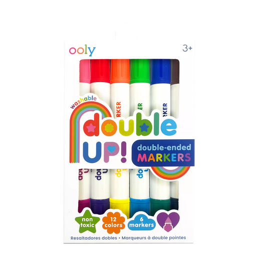 Double Up! Double-Ended Markers front of packaging