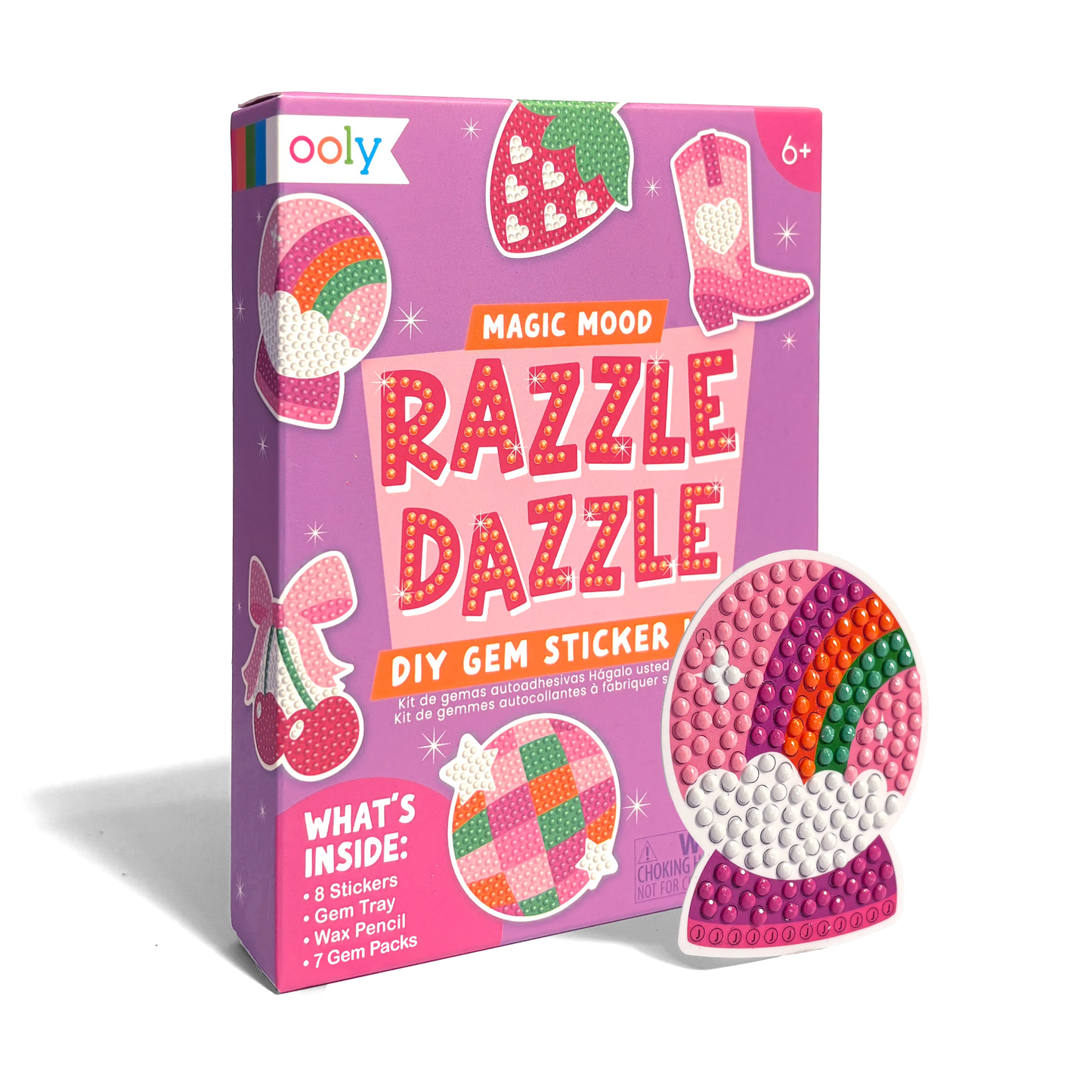Mini Razzle Dazzle: D.I.Y. Gem Sticker Kit - Magic Mood
