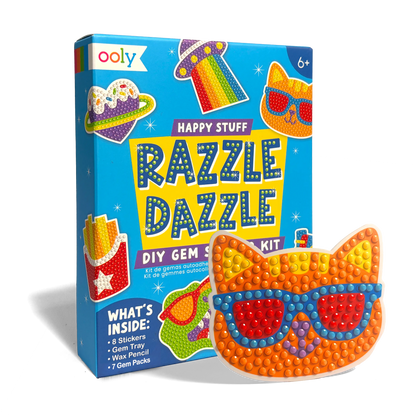 Mini Razzle Dazzle: D.I.Y. Gem Sticker Kit - Happy Stuff
