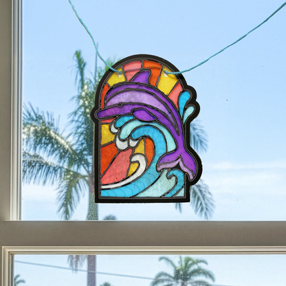 Mini Scratch & Scribble: Window Banner Kit - Ocean (8 PC Set)