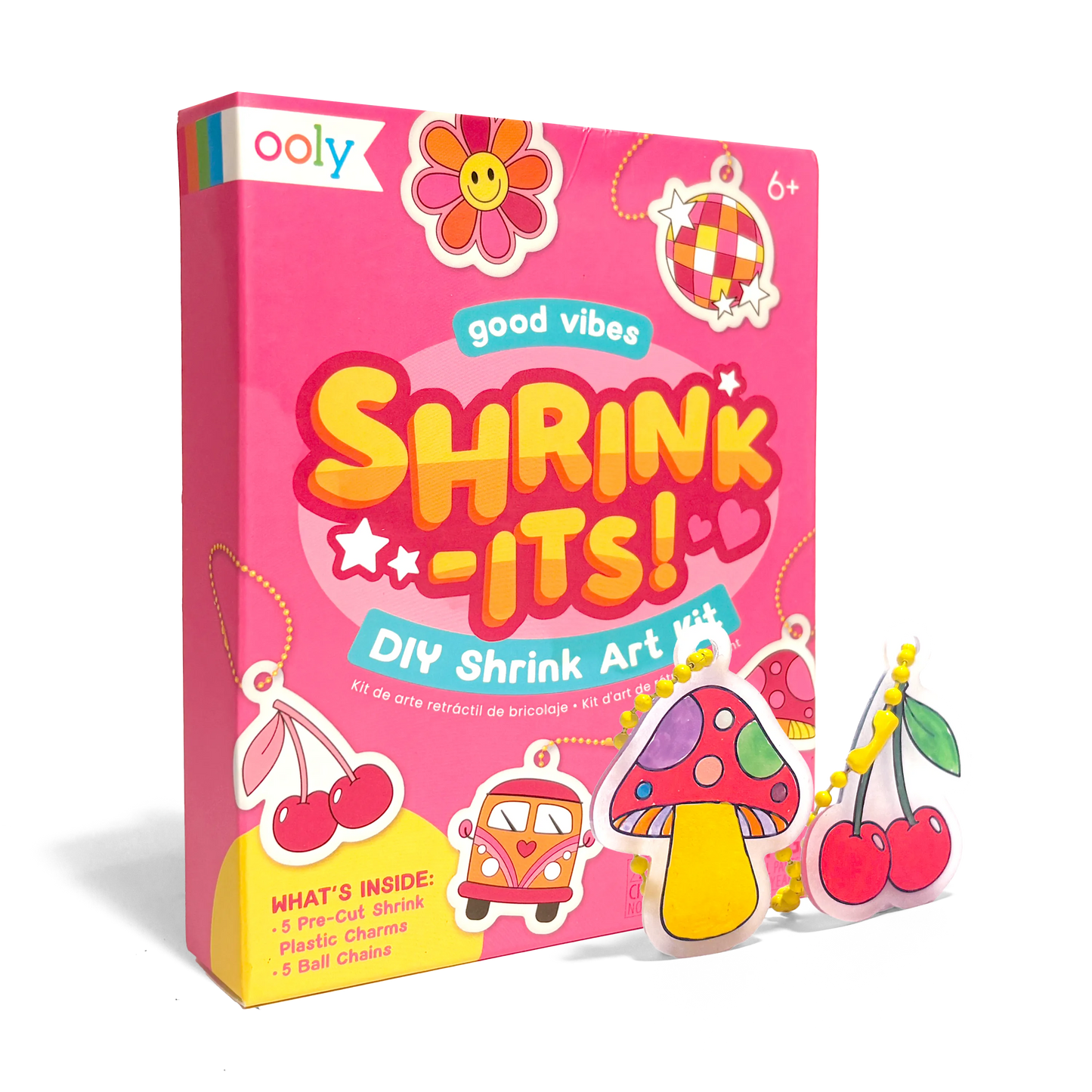 Mini Shrink-Its!: D.I.Y. Shrink Art Kit - Good Vibes