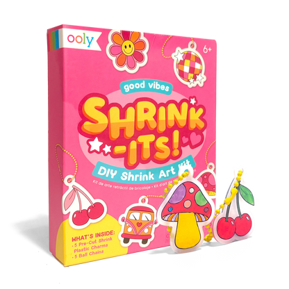 Mini Shrink-Its!: D.I.Y. Shrink Art Kit - Good Vibes