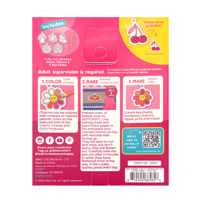 Mini Shrink-Its!: D.I.Y. Shrink Art Kit - Good Vibes