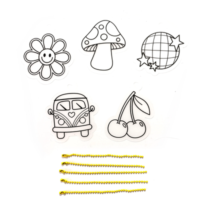 Mini Shrink-Its!: D.I.Y. Shrink Art Kit - Good Vibes