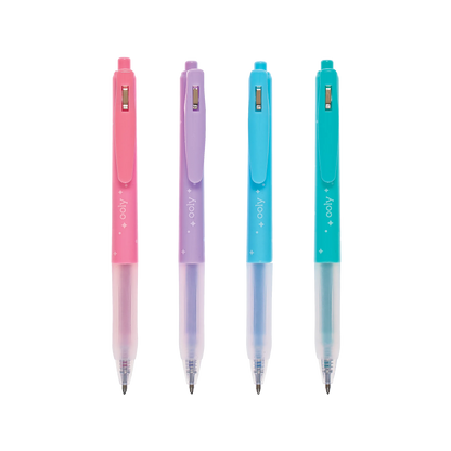 OOLY Oh My Glitter! Retractable Gel Pens set of 4 out of packaging