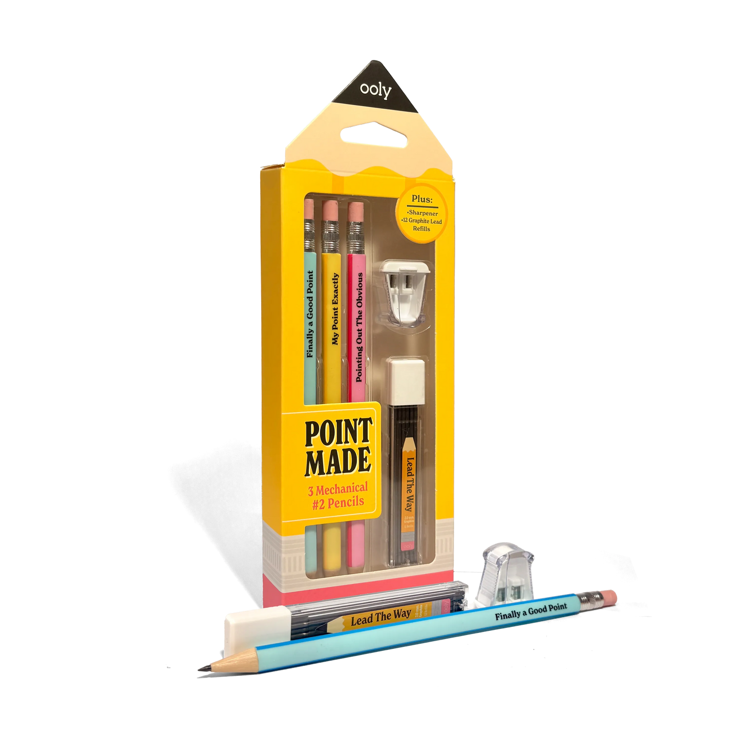 Point Made: Mechanical Graphite Pencils (5 PC Set)