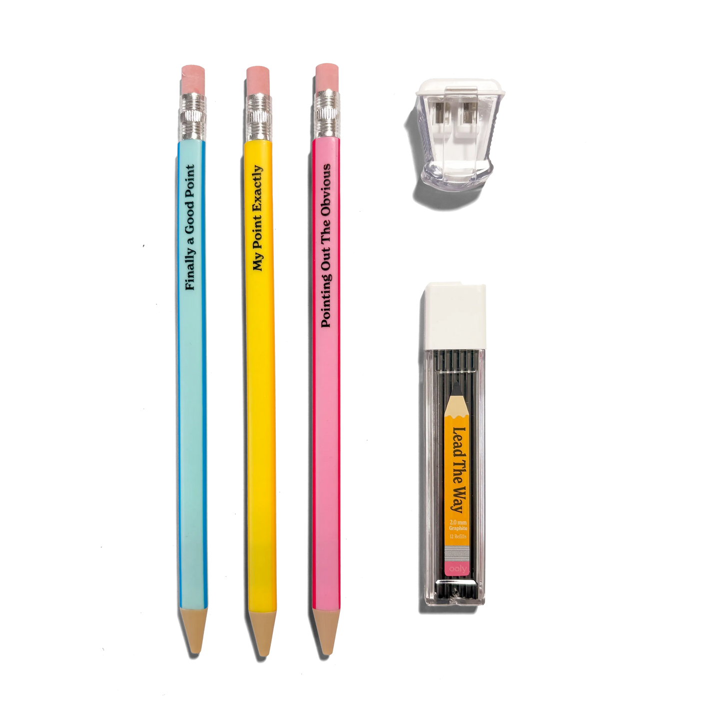 Point Made: Mechanical Graphite Pencils (5 PC Set)