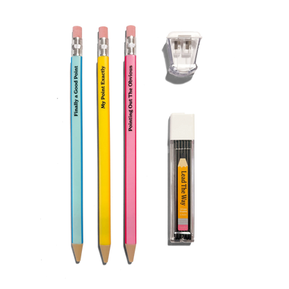 Point Made: Mechanical Graphite Pencils (5 PC Set)