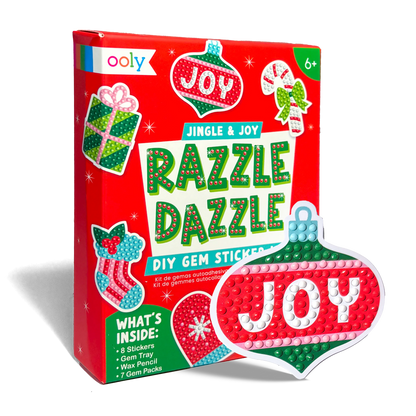 Mini Razzle Dazzle: D.I.Y. Gem Sticker Kit - Jingle & Joy