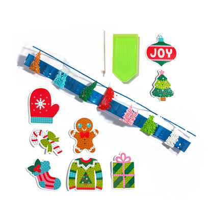 Mini Razzle Dazzle: D.I.Y. Gem Sticker Kit - Jingle & Joy