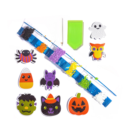Mini Razzle Dazzle: D.I.Y. Gem Sticker Kit - Spooky Fun