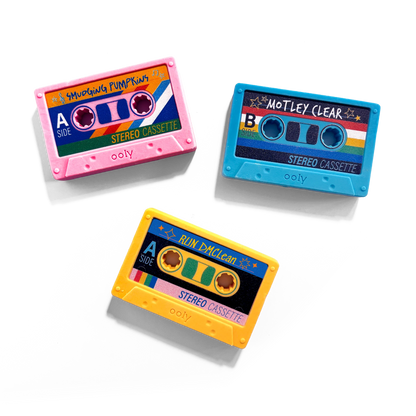 Rewind: Cassette Erasers (Set of 3)