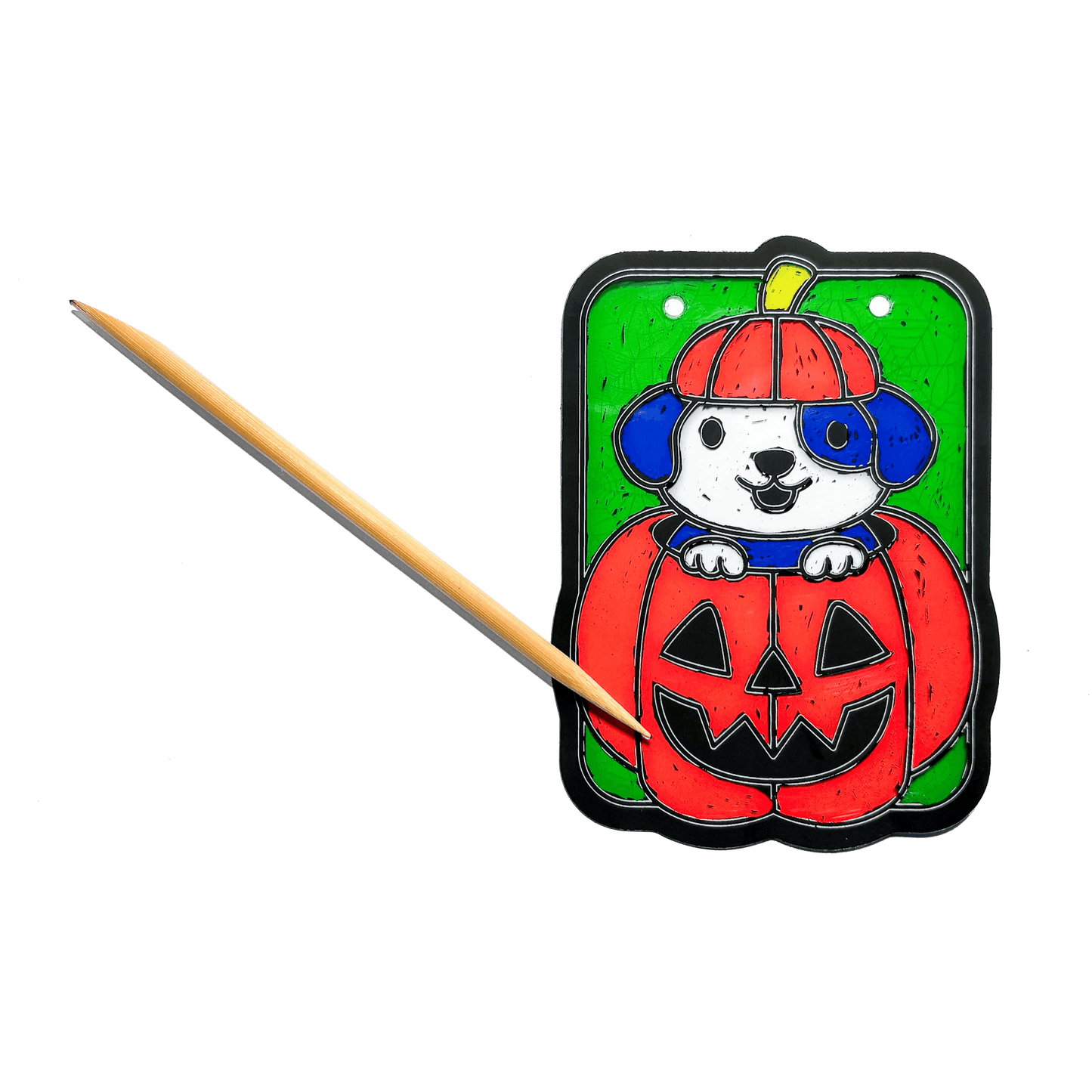 Mini Scratch & Scribble: Window Banner Kit - Boo Buddies