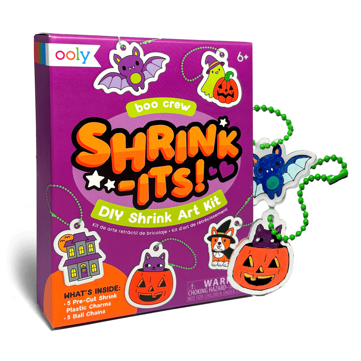 Mini Shrink-Its!: D.I.Y. Shrink Art Kit - Boo Crew