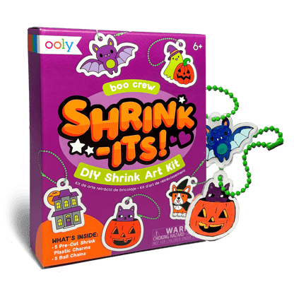 Mini Shrink-Its!: D.I.Y. Shrink Art Kit - Boo Crew