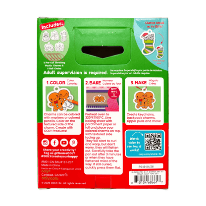 Mini Shrink-Its!: D.I.Y. Shrink Art Kit - Holly Jolly