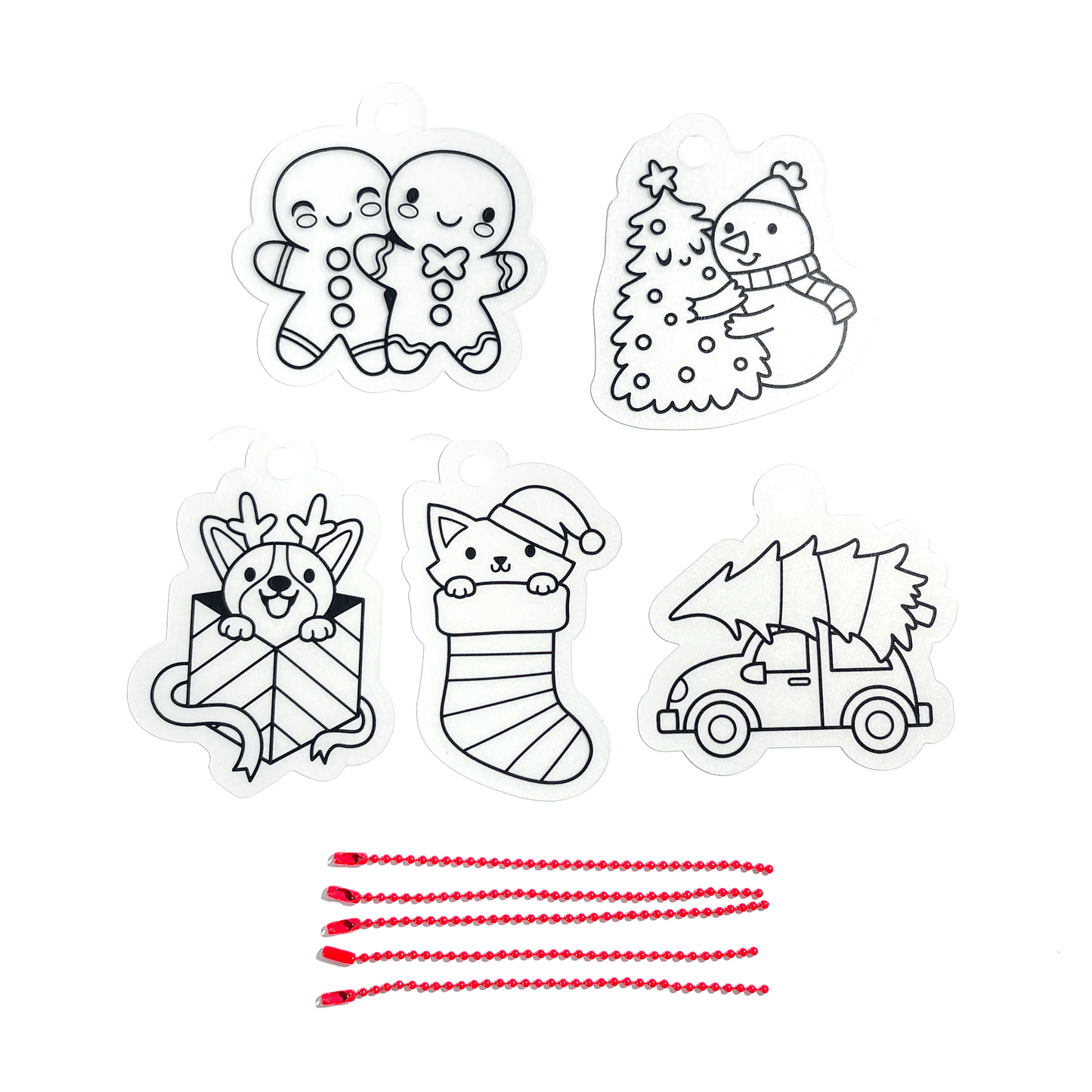 Mini Shrink-Its!: D.I.Y. Shrink Art Kit - Holly Jolly