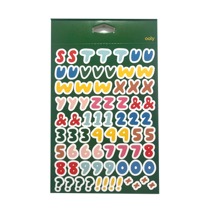 Stickiville X Suzy: A Whole Lotta Sticker Book - Alphafun (30 Pages)
